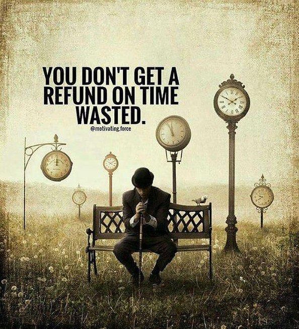Wasted time